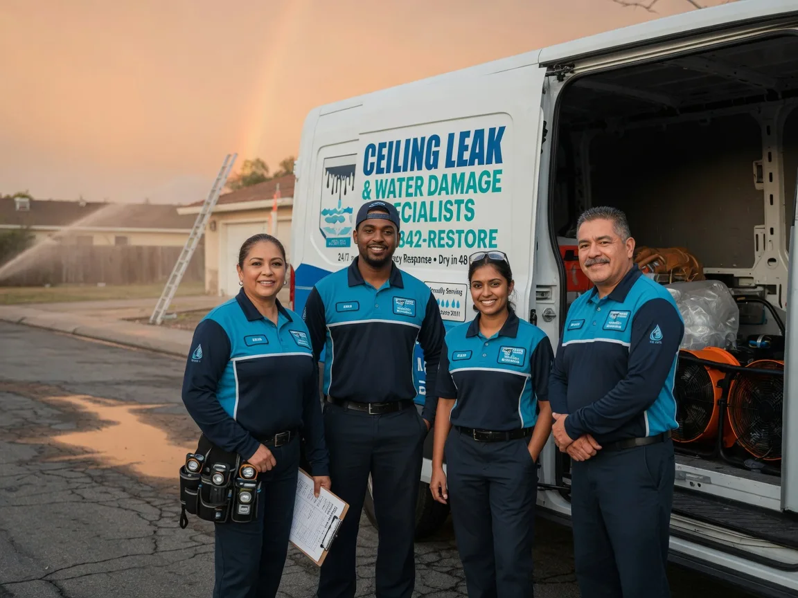 Ceiling Leak Cleanup company in Ore City, TX